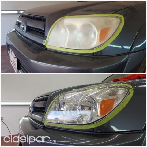 Restauración de faros, no las cambies, restauralos! | Clasipar Otros Servicios - Restauración de faros, no las cambies, restauralos!