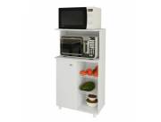 Balcón p/ horno y microonda con frutera | Clasipar Muebles - Balcón p/ horno y microonda con frutera