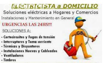 Electricista profecional | Clasipar Oficios / Técnicos / Profesionales - Electricista profecional