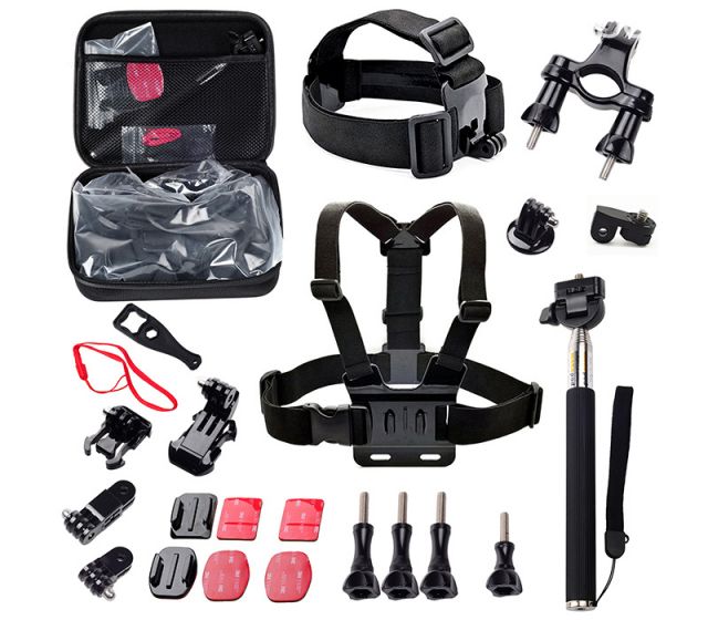 KIT ACCESORIOS CAMARA GOPRO QUANTA QTSCA602 | Clasipar Cámaras y accesorios - KIT ACCESORIOS CAMARA GOPRO QUANTA QTSCA602