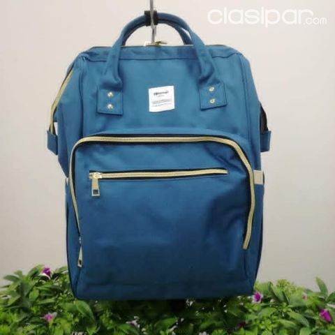 MOCHILA MATERNAL DE COLOR AZUL FRANCIA | Clasipar Relojes - Joyas - Accesorios - MOCHILA MATERNAL DE COLOR AZUL FRANCIA
