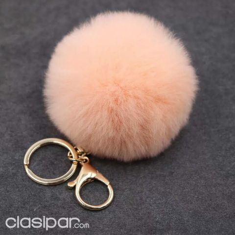 LLAVERO POMPOM | Clasipar Relojes - Joyas - Accesorios - LLAVERO POMPOM