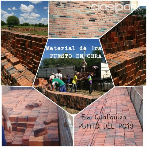 Ladrillos Comunes Blancos Para Visto, Puesto en Obra. | Clasipar Construcción - Ladrillos Comunes Blancos Para Visto, Puesto en Obra.