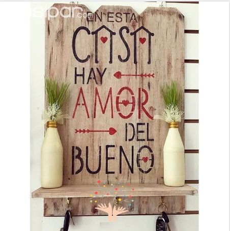 CUADRO DECORATIVO CON FRASE | Clasipar Otros en hogar, muebles y jardín - CUADRO DECORATIVO CON FRASE