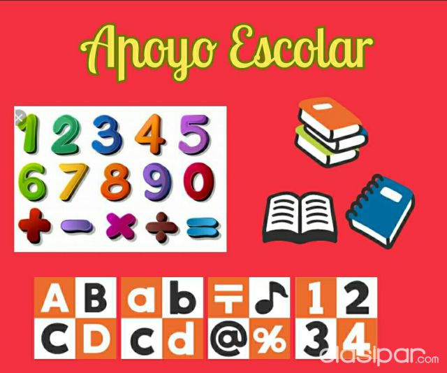 REFUERZO ESCOLAR | Clasipar Otros cursos - REFUERZO ESCOLAR
