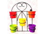 PORTA PLANTERAS PARA JARDIN - V5 | Herrería Artística RG13 PORTA PLANTERAS PARA JARDIN - V5 | Herrería Artística RG13 en Clasipar.com