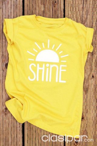 REMERA PARA DAMA SHINE - TAMAÑO G | Clasipar Ropa y calzados - REMERA PARA DAMA SHINE - TAMAÑO G