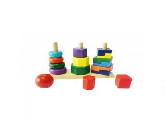 ENCASTRE TRIPLE | Clasipar Juegos y juguetes - ENCASTRE TRIPLE