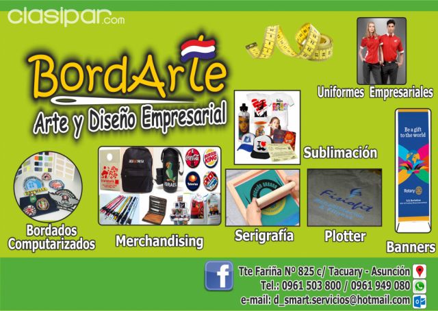 Uniformes y Regalos Empresariales - Productos Sublimados - BORDARTE. | Clasipar Juegos y juguetes - Uniformes y Regalos Empresariales - Productos Sublimados - BORDARTE.