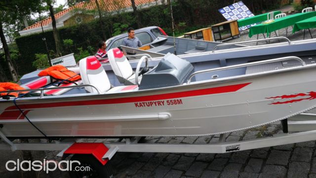LANCHA MODELO KATUPYRY 558 CON TRAILER, EN OFERTA TODO EL MES DE ENERO | Clasipar Náutica - LANCHA MODELO KATUPYRY 558 CON TRAILER, EN OFERTA TODO EL MES DE ENERO