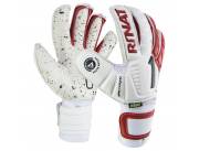 GUANTES RINAT KANCERBERO QUANTUM TURF BLANCO-ROJO - TALLE 10 GUANTES RINAT KANCERBERO QUANTUM TURF BLANCO-ROJO - TALLE 10