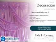 Curso de Decoración con Materiales Incluidos Curso de Decoración con Materiales Incluidos