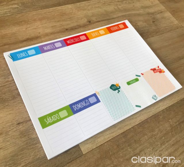 ORGANIZADOR SEMANAL - WANDERLUST | Clasipar Libros y revistas - ORGANIZADOR SEMANAL - WANDERLUST