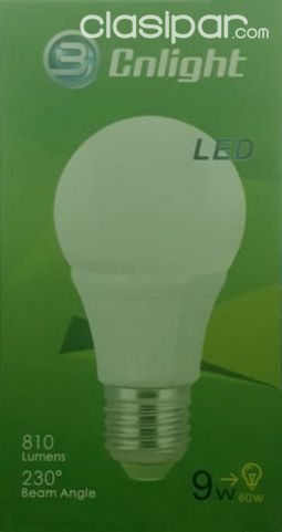 Foco LED 9W CnLight | Clasipar Otros en hogar, muebles y jardín - Foco LED 9W CnLight