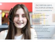 CONTRATAMOS JÓVENES CON O SIN EXPERIENCIA PARA EL ÁREA DE TELEMARKETING!!!! CONTRATAMOS JÓVENES CON O SIN EXPERIENCIA PARA EL ÁREA DE TELEMARKETING!!!!