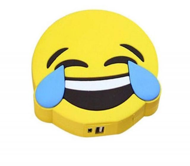 CARGADOR PORTÁTIL DE EMOJI - RIENDO | Clasipar Otros electrónica - CARGADOR PORTÁTIL DE EMOJI - RIENDO