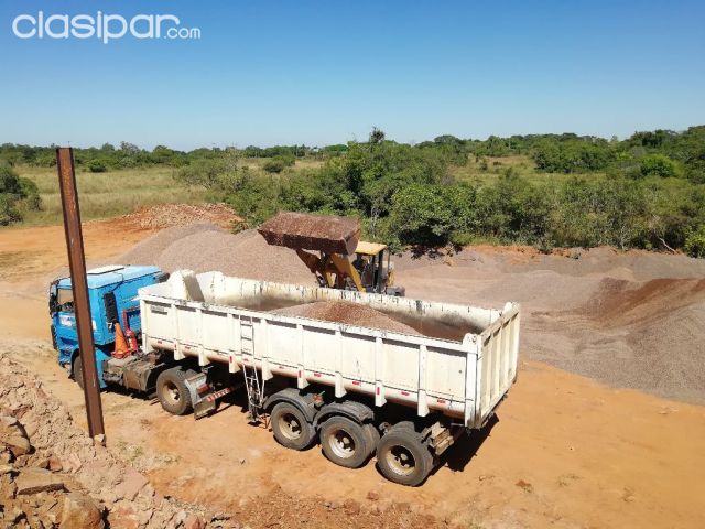 Venta de piedra triturada, bruta y rechazo. | Clasipar Construcción - Venta de piedra triturada, bruta y rechazo.