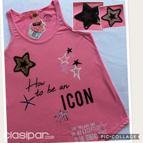 CAMISILLA MUSCULOSA PARA ADOLESCENTES TEENS NIÑAS - TALLE 16 | Clasipar Ropa y calzados - CAMISILLA MUSCULOSA PARA ADOLESCENTES TEENS NIÑAS - TALLE 16
