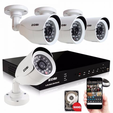 CCTV 4 camaras instaladas por 1.700.000 Gs | Clasipar Otros Servicios - CCTV 4 camaras instaladas por 1.700.000 Gs