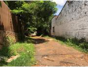 VENDO TERRENO EN EL CENTRO DE SAN LORENZO VENDO TERRENO EN EL CENTRO DE SAN LORENZO