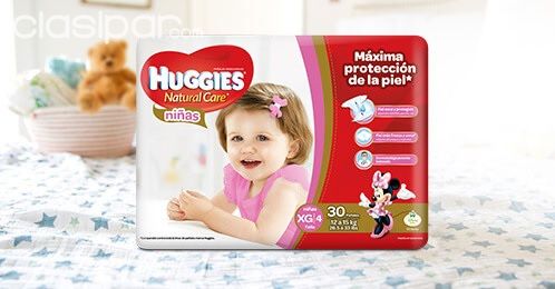 PAÑAL HUGGIES PARA NIÑAS - XG | Clasipar Otros en bebes y niños - PAÑAL HUGGIES PARA NIÑAS - XG