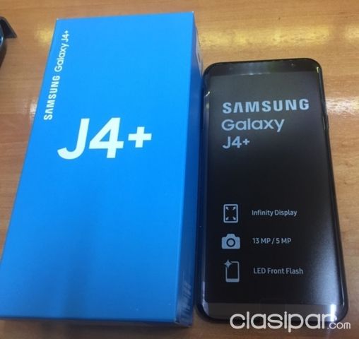 SAMSUNG GALAXY J4+ 32Gb | Clasipar Celulares - Teléfonos - SAMSUNG GALAXY J4+ 32Gb