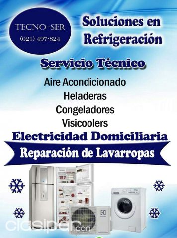 Reparación de lavarropas y trabajos de electricidad | Clasipar Oficios / Técnicos / Profesionales - Reparación de lavarropas y trabajos de electricidad
