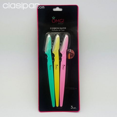 OMG Razuradora de cejas EYEBROW RAZOR 3 UNIDADES PREMIUM | Clasipar Otros en moda y belleza - OMG Razuradora de cejas EYEBROW RAZOR 3 UNIDADES PREMIUM