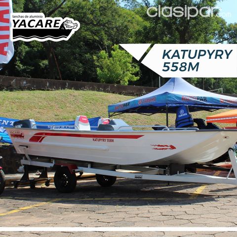 Lancha 100% PERSONALIZABLE / modelo KATUPYRY 558M / con Trailer | Clasipar Náutica - Lancha 100% PERSONALIZABLE / modelo KATUPYRY 558M / con Trailer