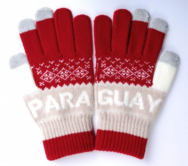 GUANTES CON DISEÑO DE PARAGUAY | Clasipar Relojes - Joyas - Accesorios - GUANTES CON DISEÑO DE PARAGUAY