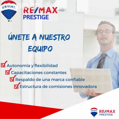 FORMA PARTE DE NUESTRO PRESTIGIOSO EQUIPO EN RE/MAX PRESTIGE! | Clasipar Ventas - FORMA PARTE DE NUESTRO PRESTIGIOSO EQUIPO EN RE/MAX PRESTIGE!