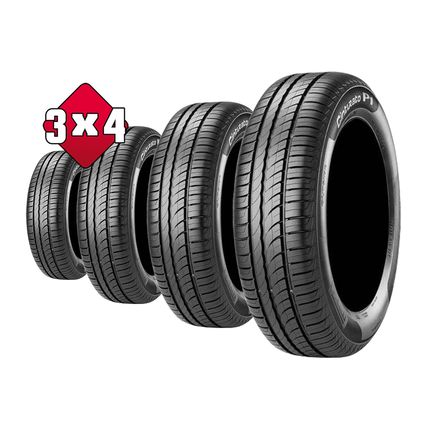 4 CUBIERTAS PIRELLI 185/65R15 P1 / PROMO 3X4 | Clasipar Repuestos y accesorios - 4 CUBIERTAS PIRELLI 185/65R15 P1 / PROMO 3X4