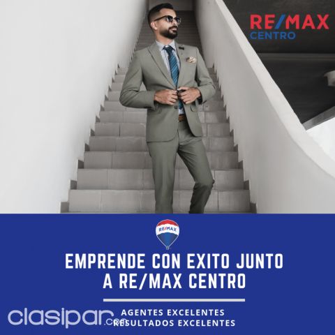 -> SE UN AGENTE RE/MAX CENTRO | Clasipar Ventas - -> SE UN AGENTE RE/MAX CENTRO