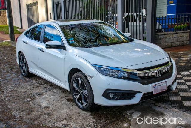 HONDA CIVIC TURBO 2018 - VERSION TOURING FULL | Clasipar Autos - HONDA CIVIC TURBO 2018 - VERSION TOURING FULL