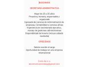 Importante empresa selecciona secretaria administrativa Importante empresa selecciona secretaria administrativa