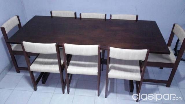 Vendo Mesa Comedor Con 8 Sillas #654112 | Clasipar.com en Paraguay Vendo Mesa Comedor Con 8 Sillas #654112 | Clasipar.com en Paraguay