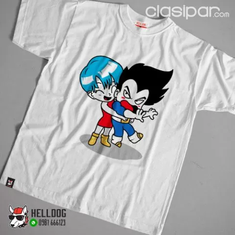 remeras personalizadas de goku