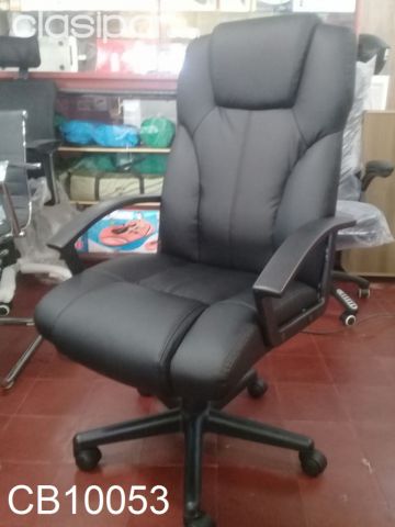 Silla oficina Director, respaldo alto y tapizado en eco cuero ... Silla oficina Director, respaldo alto y tapizado en eco cuero ...