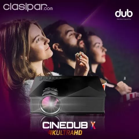 Proyector Cine Dub Ultra Hd 4k Sumérgete En Un Mundo De