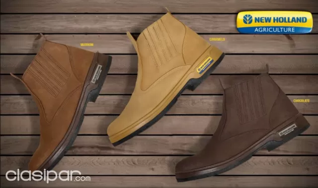 botas new holland marron botas new holland marron
