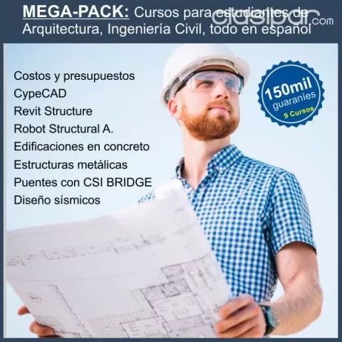 Mega Pack De Cursos Para Estudiantes De Arquitectura Ingenieria