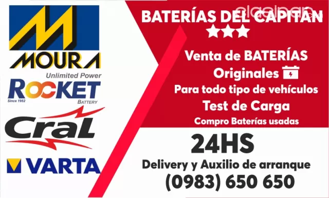 Bateria Vendo 1538492 Clasipar Com En Paraguay